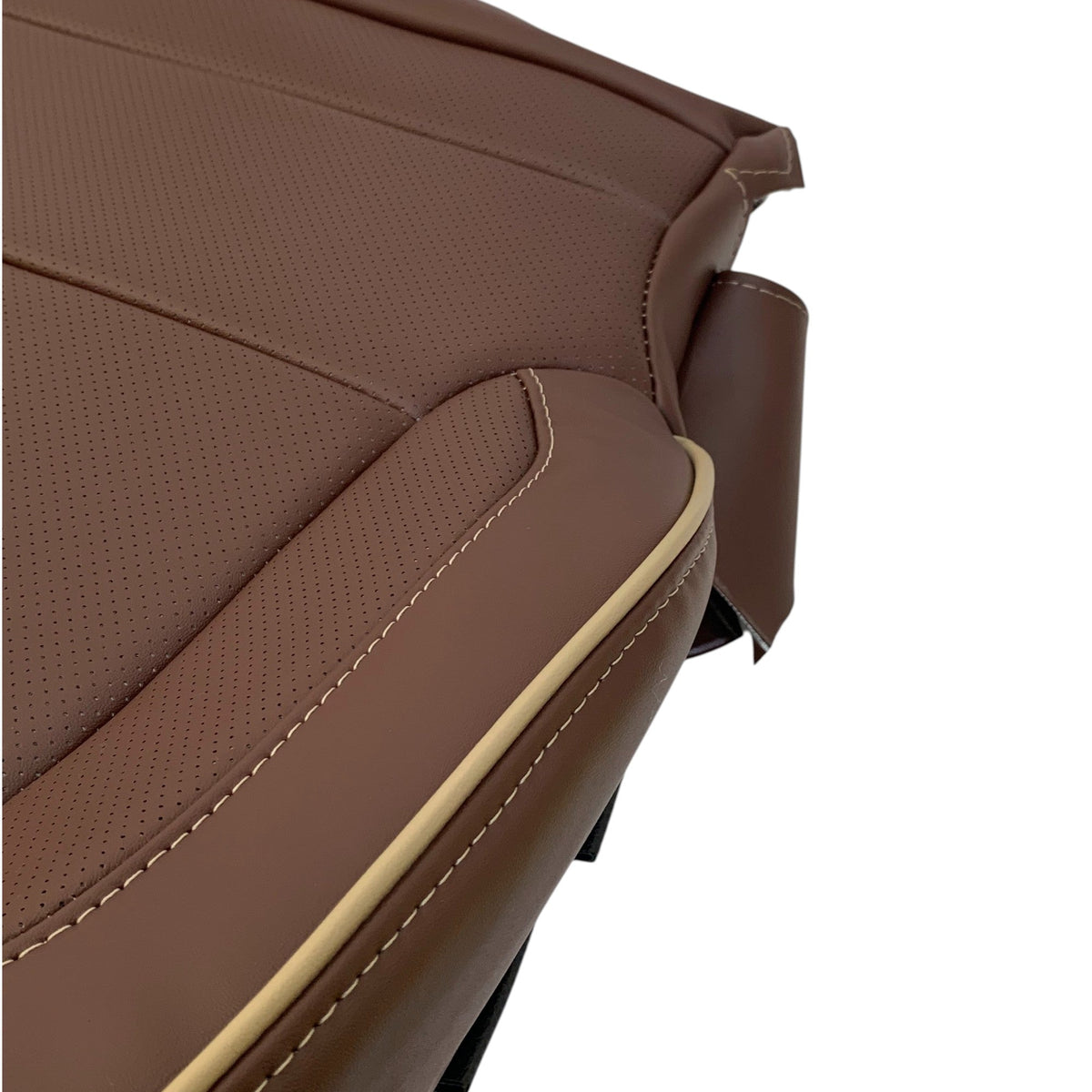 2014-2018 Chevy Silverado High Country Perforated Bottom Seat Cover in Synthetic Leather