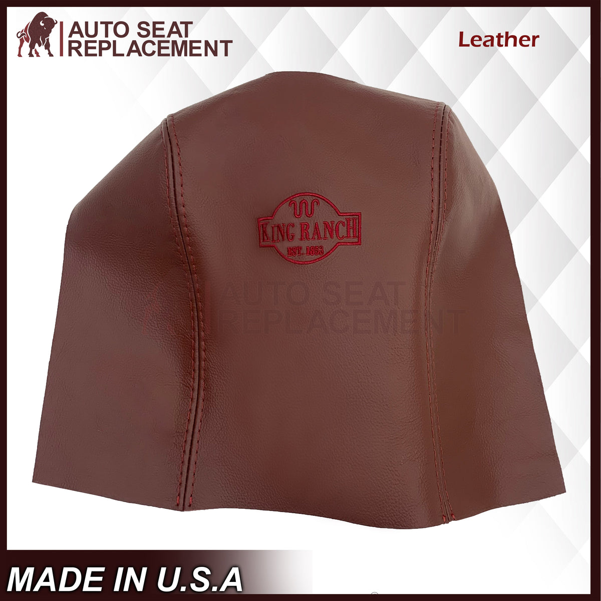 2007 - 2014  Ford Expedition Eddie Bauer Center Console Armrest Lid Cover In King Ranch Leather