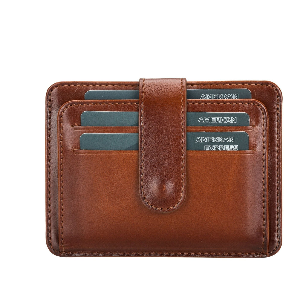 Cortez Handcrafted Leather Slim Wallet with Card Holder