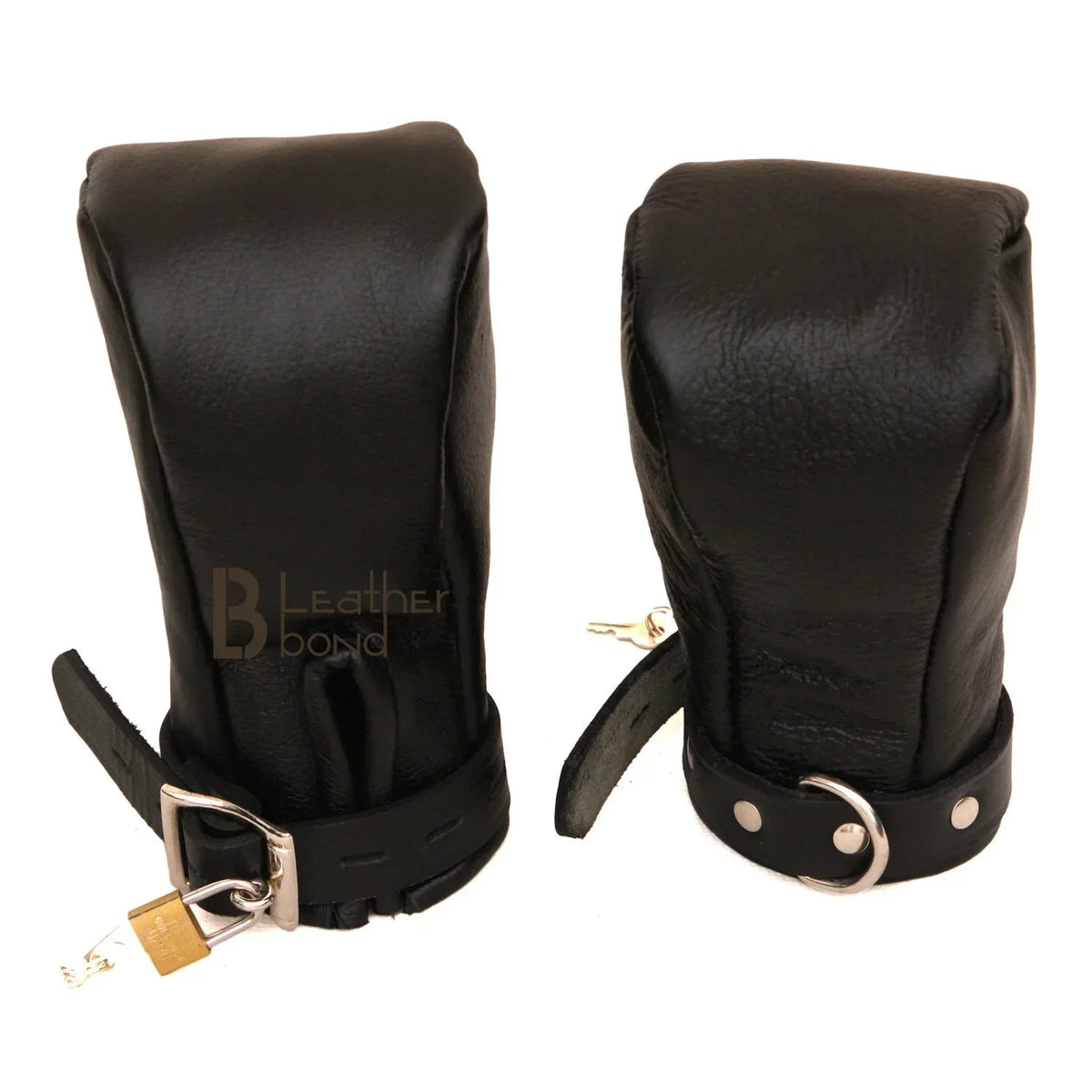 Puppy Play Animal Role Bondage Kit 5-Piece Genuine Cowhide Leather BDSM Restraint Set