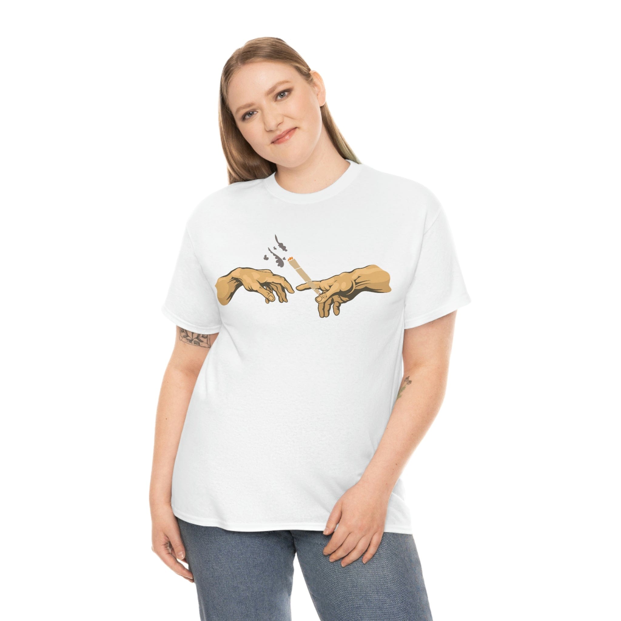 Michelangelo Smoking Joint Tee