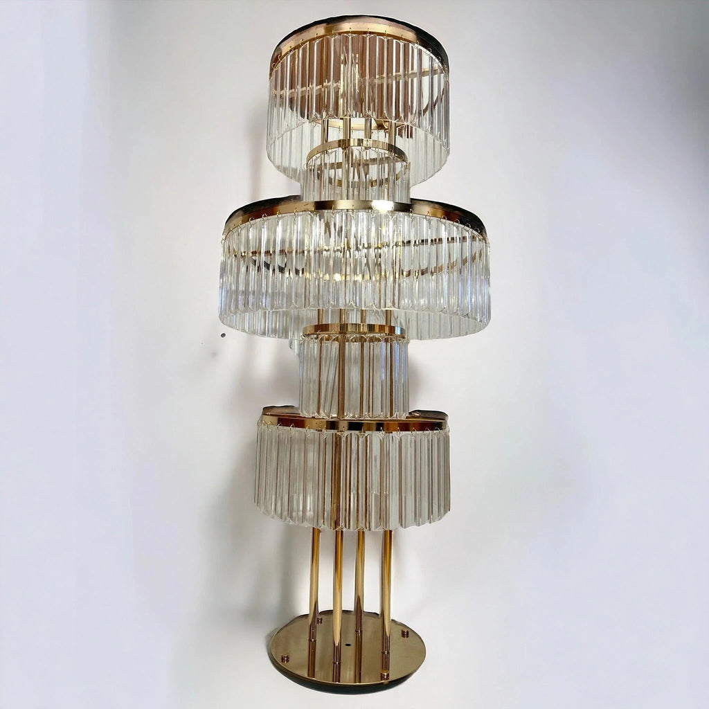 Crystal Flower Rack 43.3" Wedding Table Centerpiece