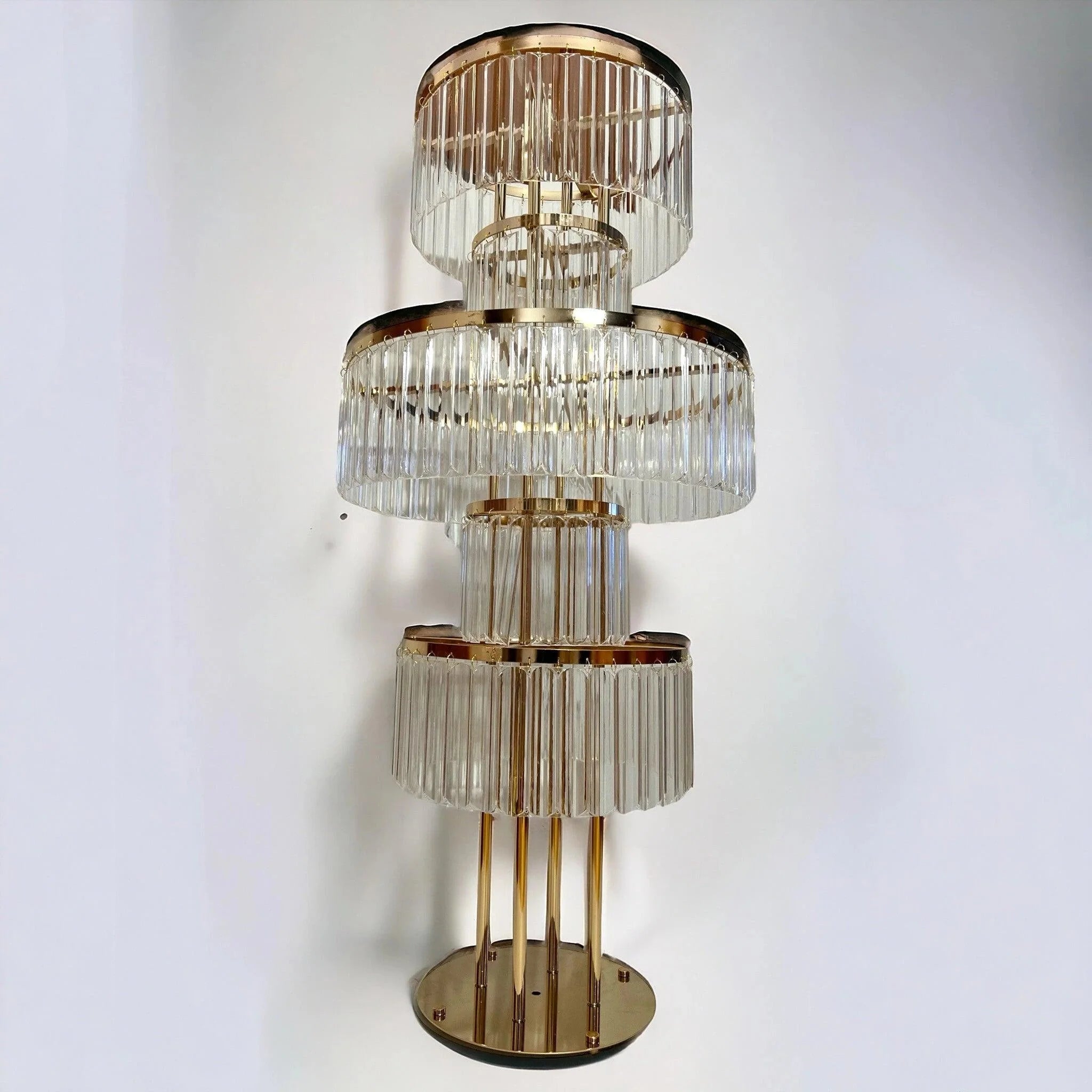 Crystal Flower Rack 43.3" Wedding Table Centerpiece