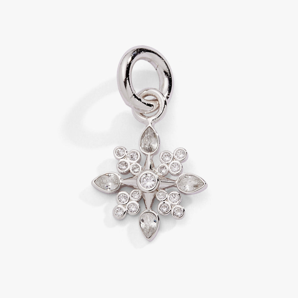 Crystal Snowflake Charm