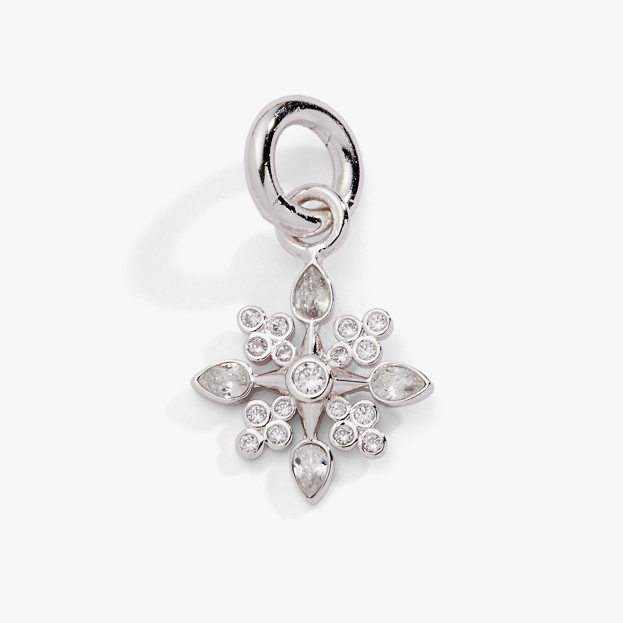 Crystal Snowflake Charm