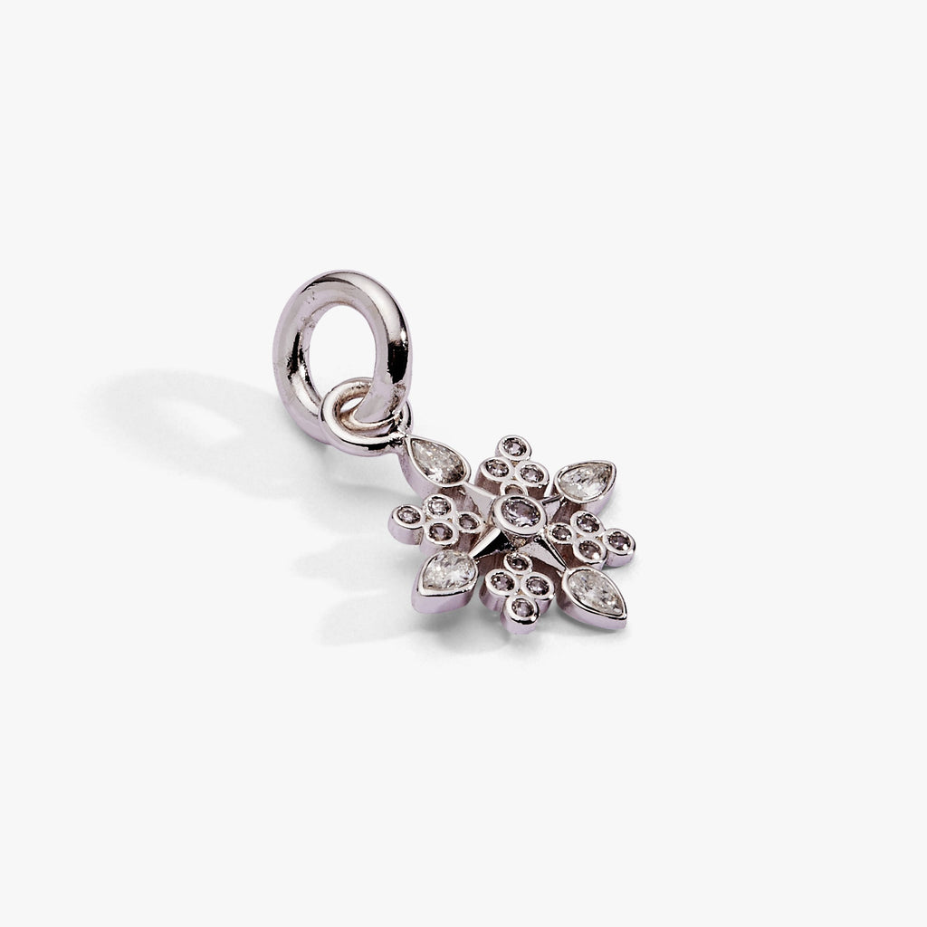 Crystal Snowflake Charm