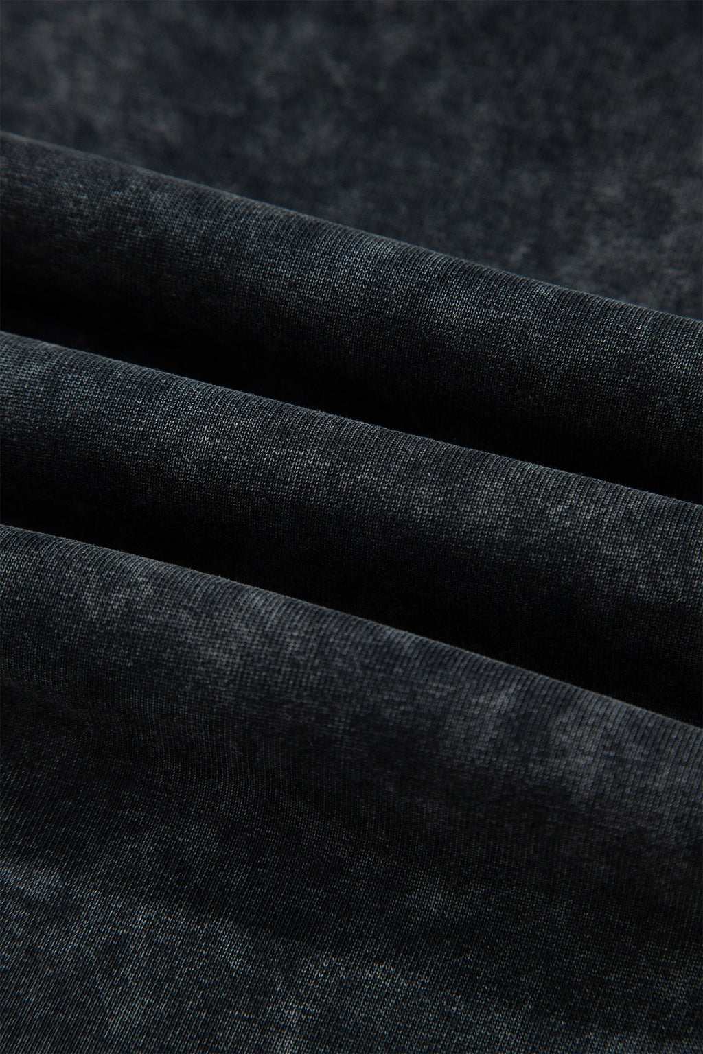 Mineral Wash Raw Seam Drawstring Waist Barrel Pants