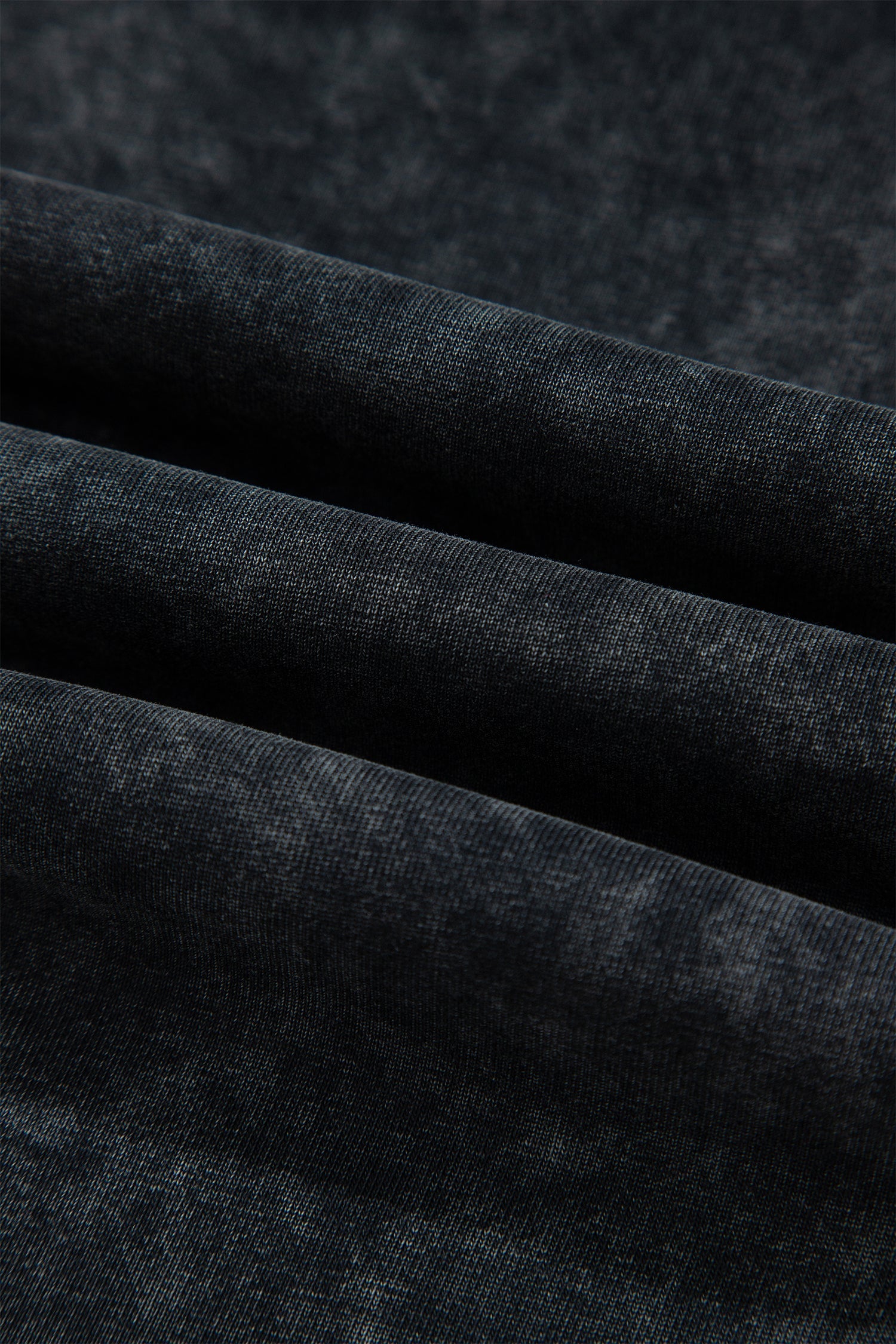 Mineral Wash Raw Seam Drawstring Waist Barrel Pants