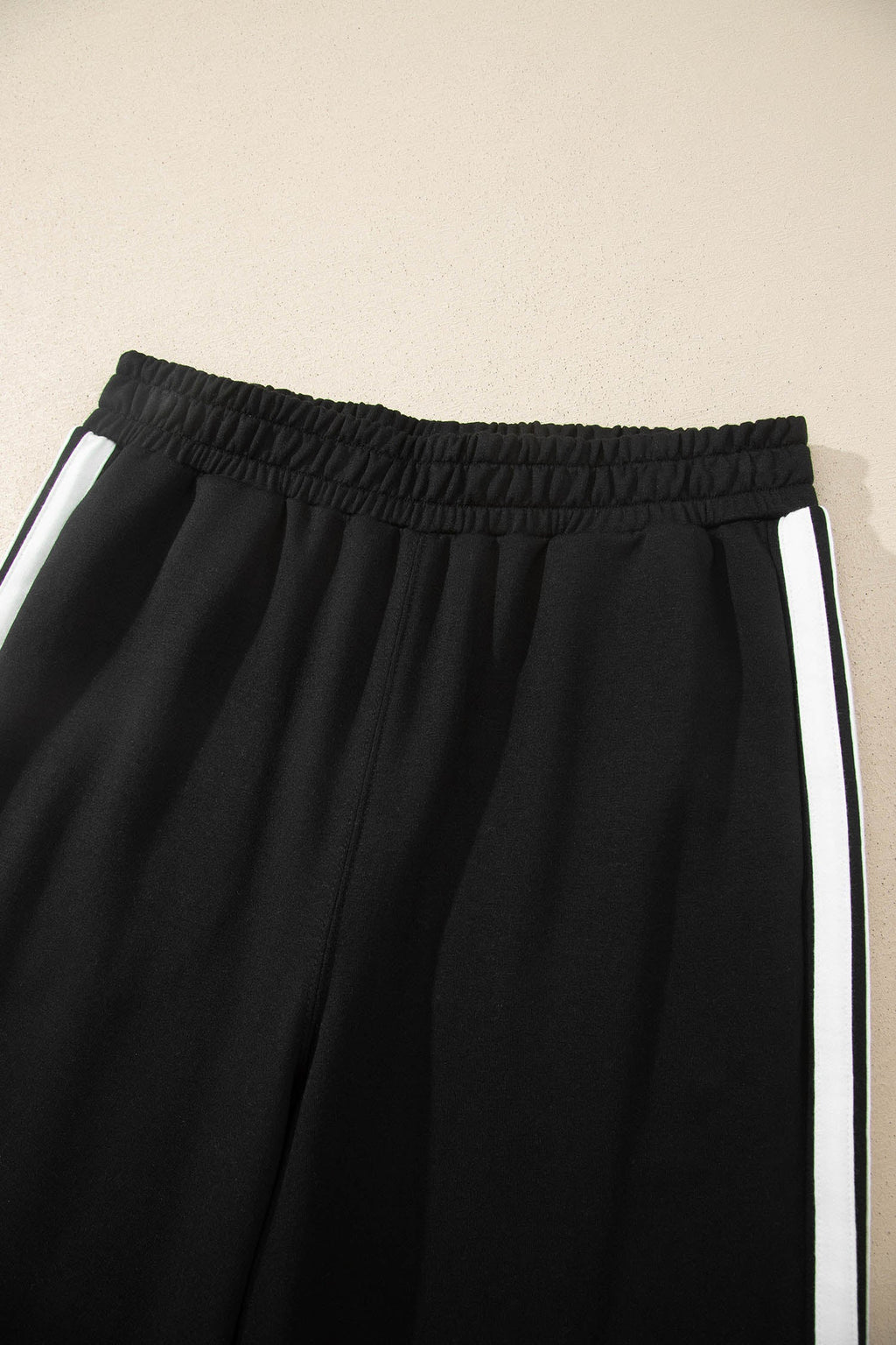 Varsity Stripe Loose Tee & Jogger Pant Set