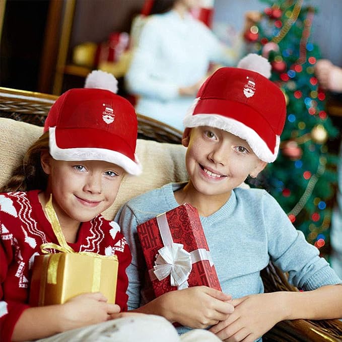 Santa Adjustable Unisex Christmas Hat Baseball Cap