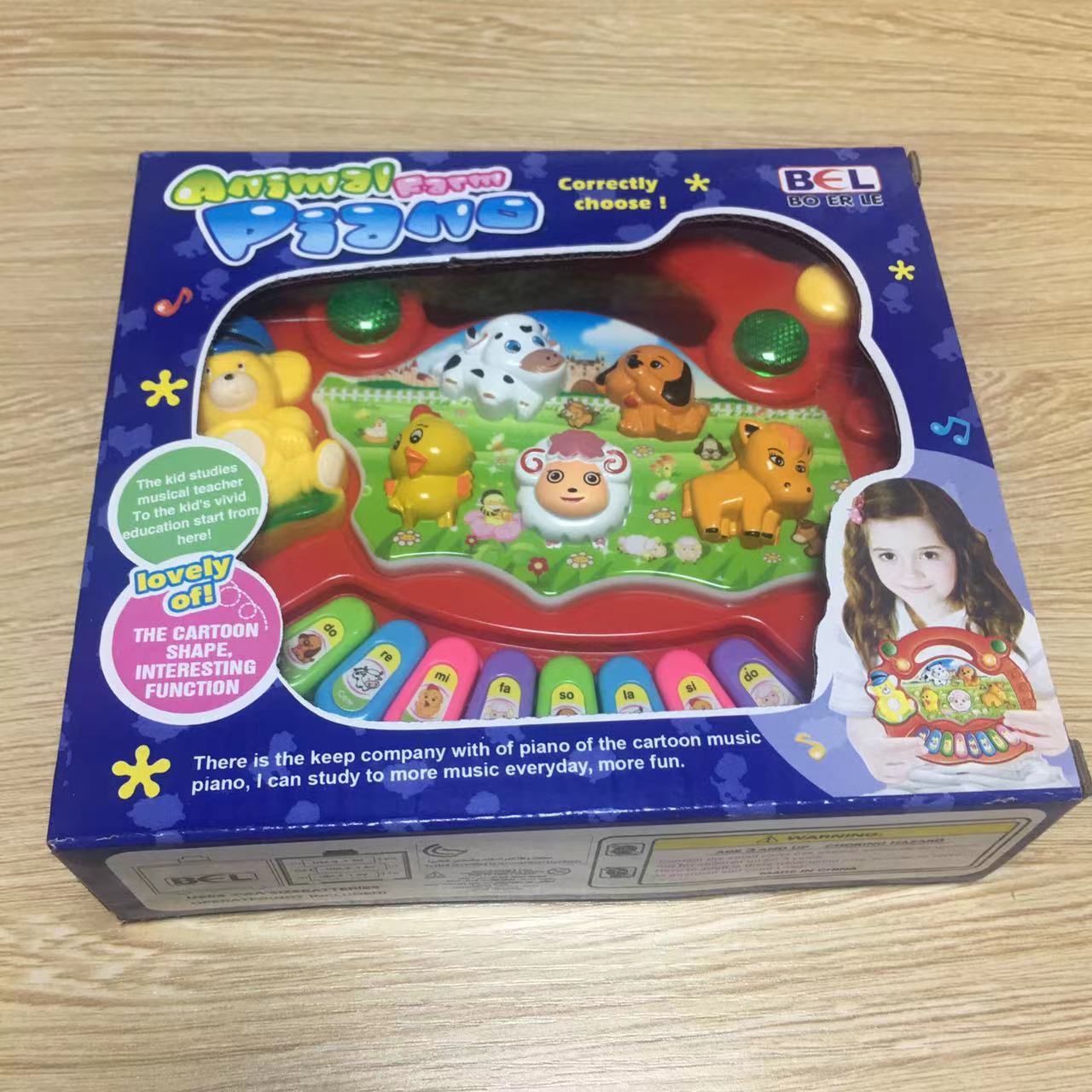 Farm Animal Musical Keyboard – Educational Piano Toy for Toddlers
