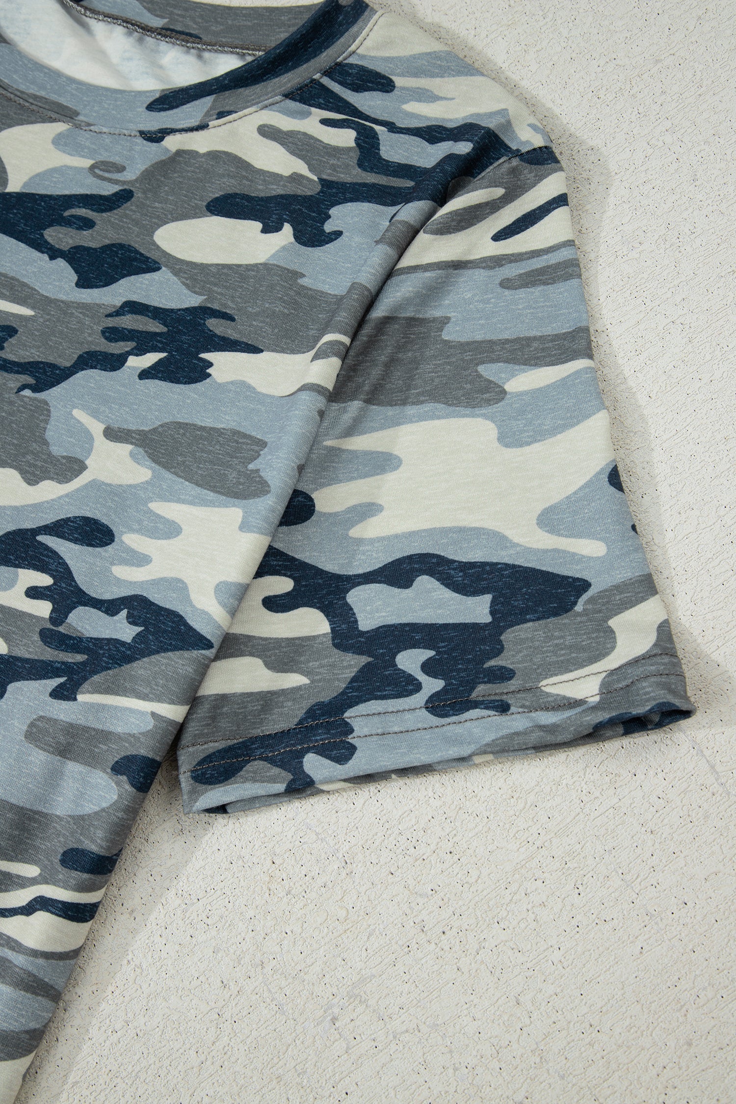 Camo Crew Neck T-Shirt