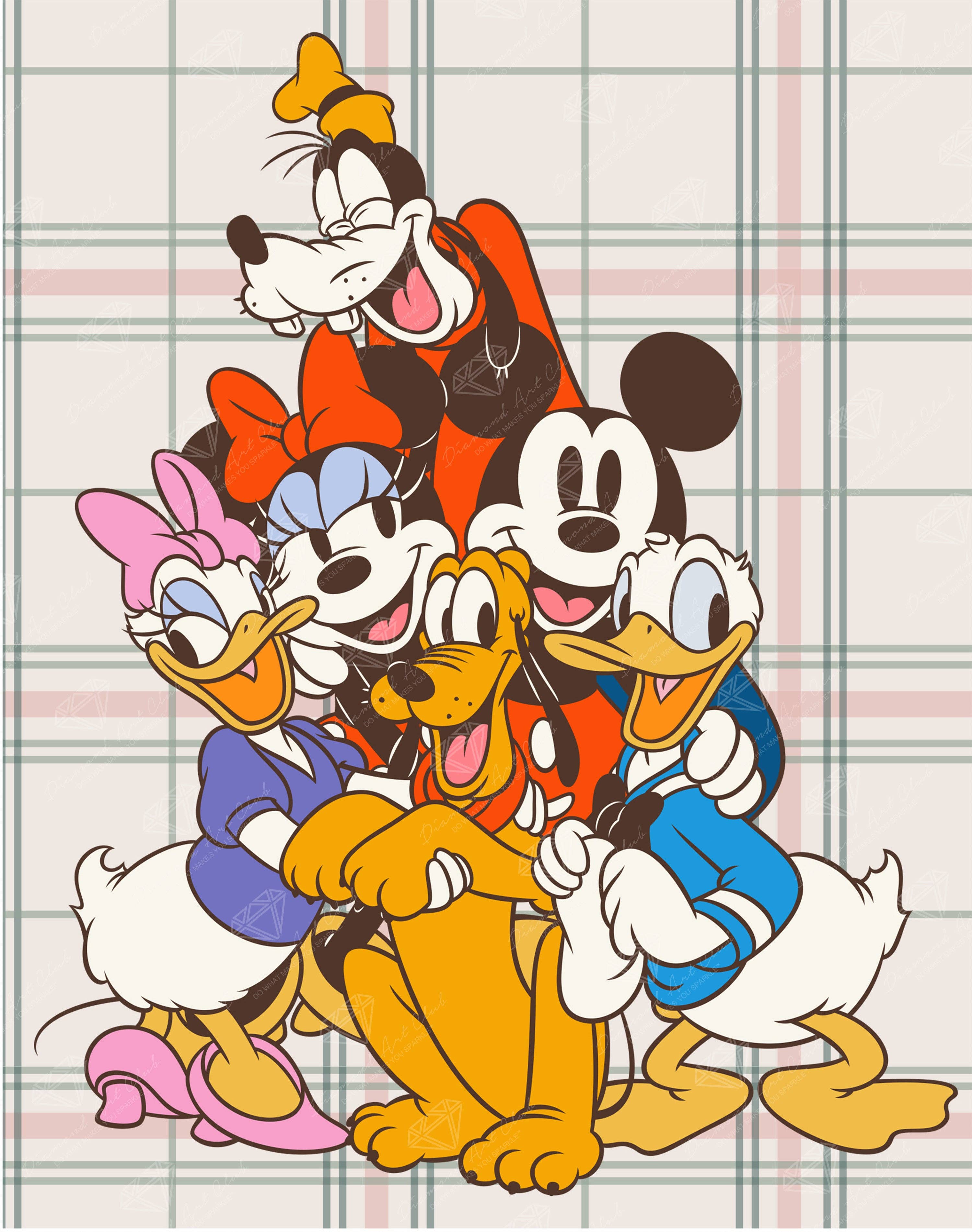 Diamond Art Club – True Pals Licensed Disney Diamond Painting (Square Drill, 22" x 28")