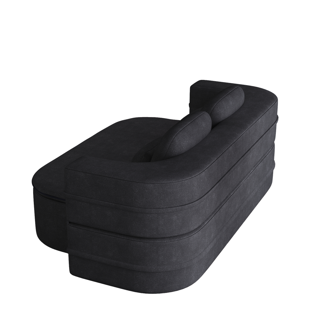 75''2-in-1 Foldable Sofa,Convertible Sleeper Foam Sofa Bed with Multi Functional Blanket, Chenille Floor folding sofa bed,  Floor Sofa Lounge Sofa for Living Room Bedroom Lounge Studio