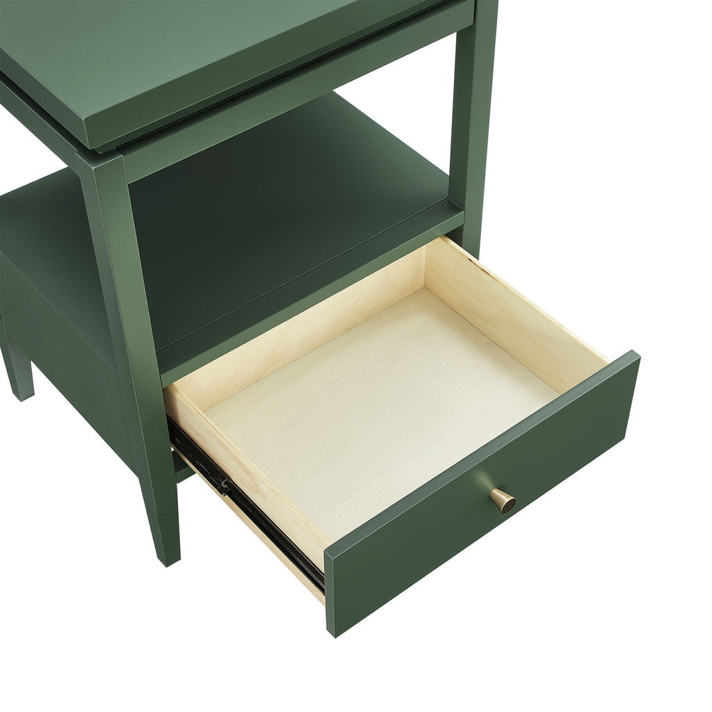 Olana -1 Drawer Nightstand With Floating Top Design