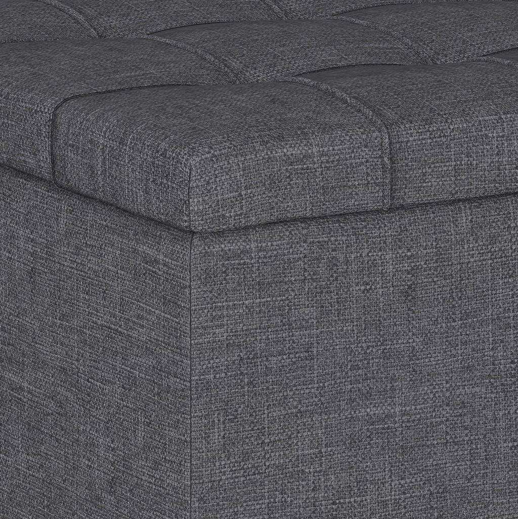 Harrison - Upholstered Coffee Table Storage Ottoman