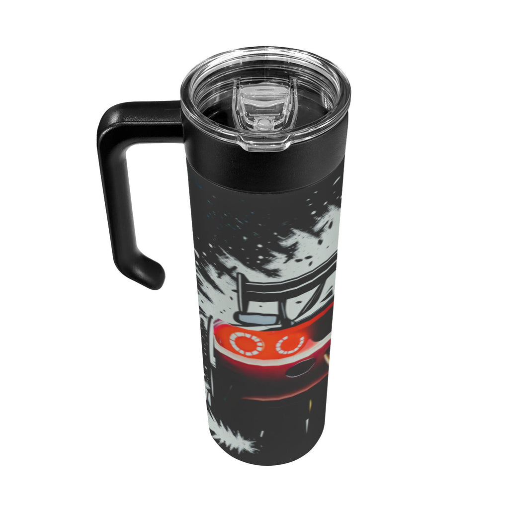 Race Car Winner 20ozInsulated Water Bottle with Screw On Handle