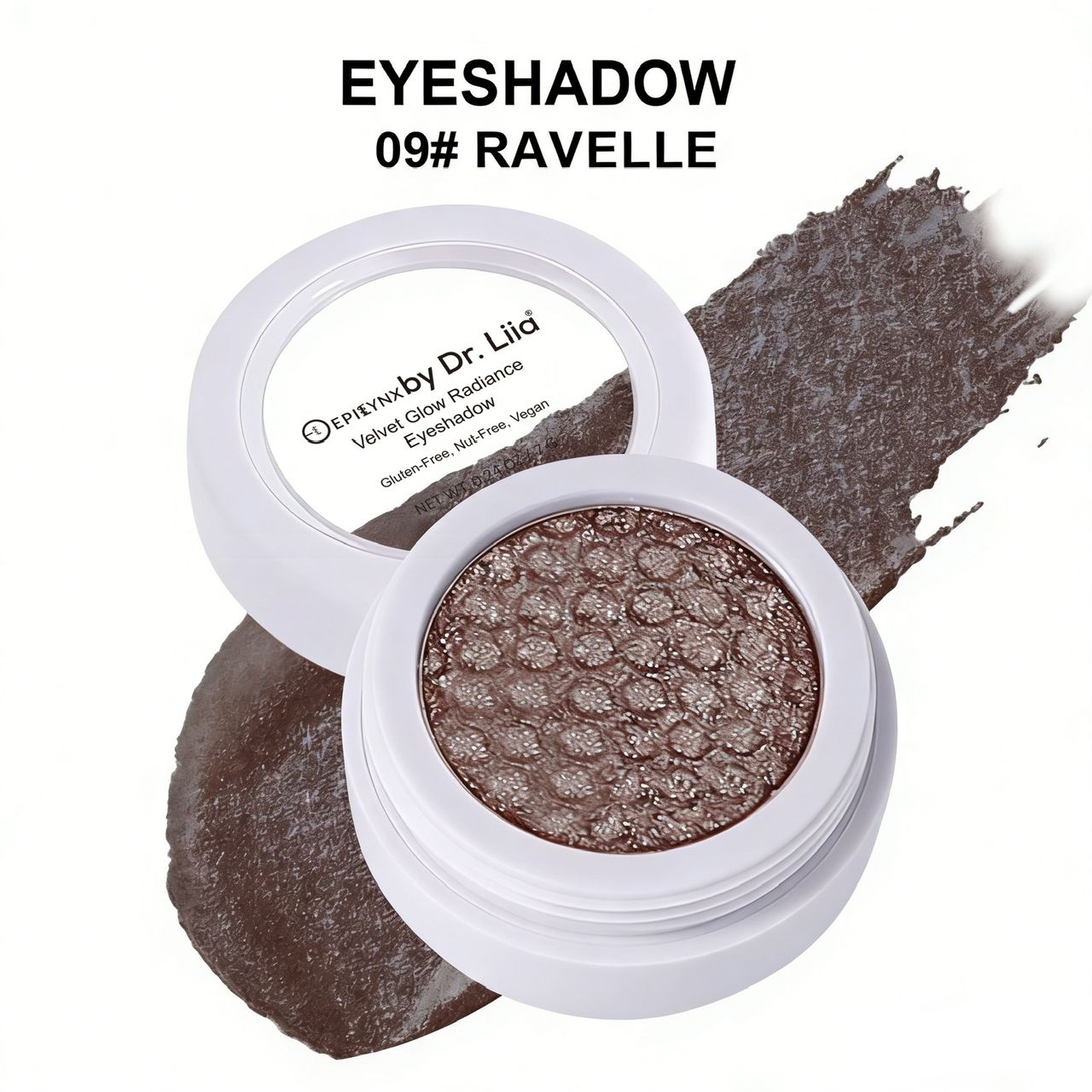 Velvet Glow Radiance Eyeshadow - Vegan, Gluten-Free, Nut-Free, Egg-Free