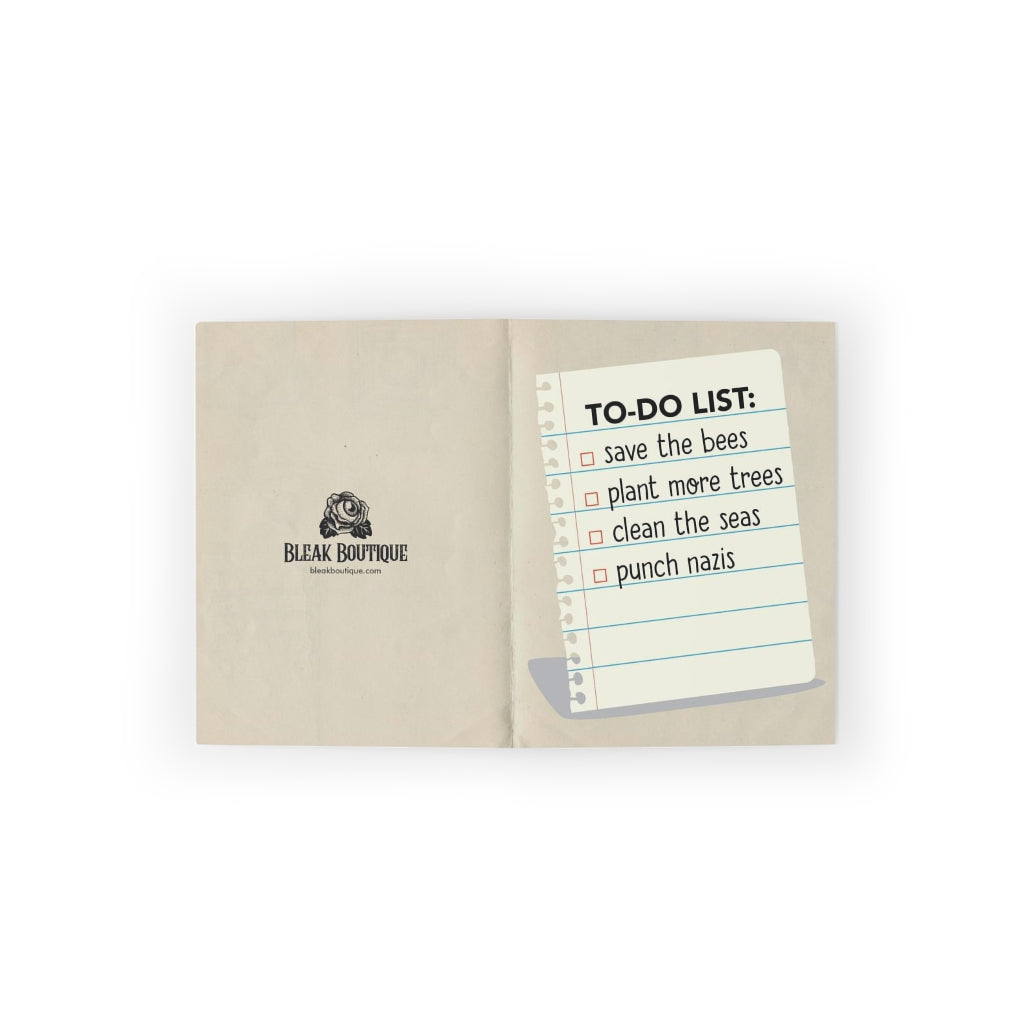 "To-Do List" Greeting Card