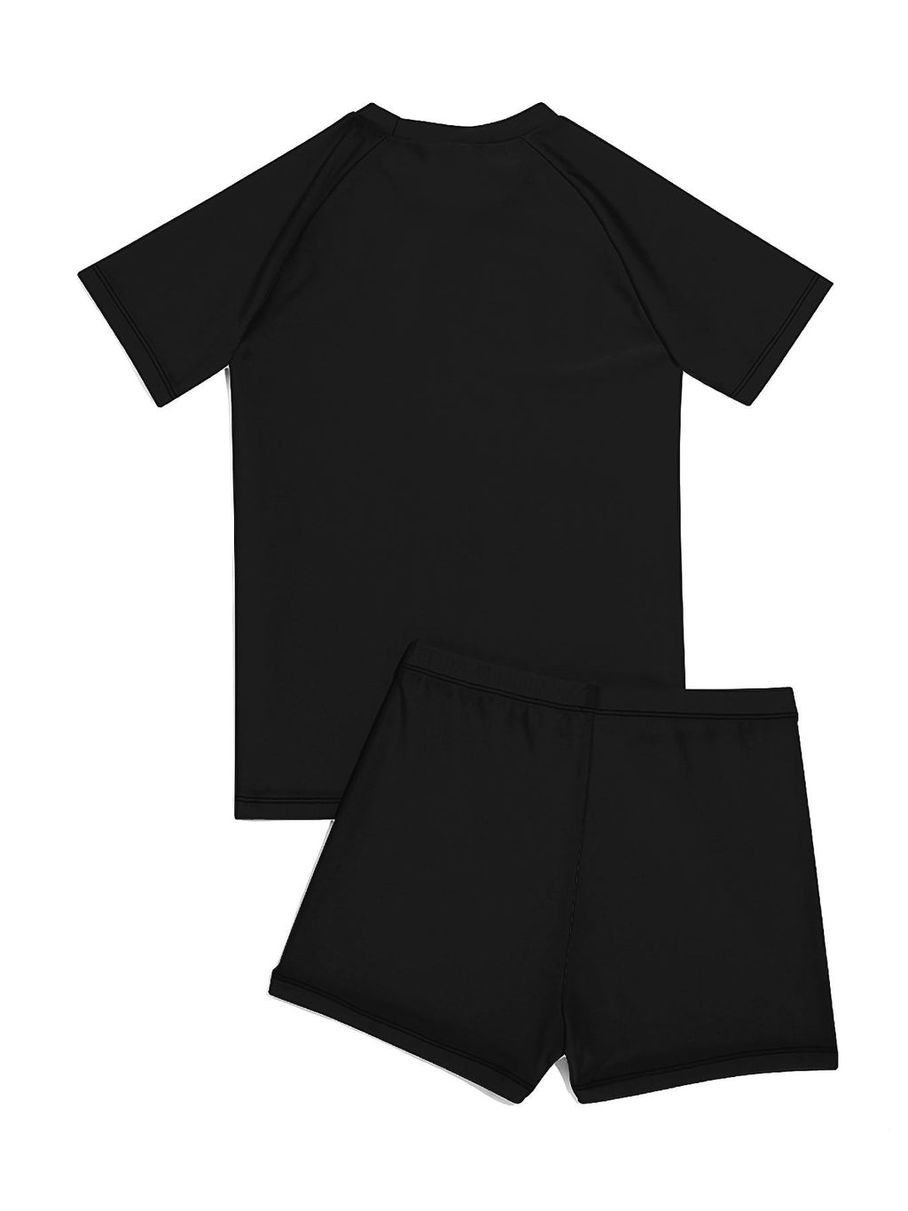 Mermaid at Heart Short Sleeved 2-piece Swimwear for Children (Front Printing)