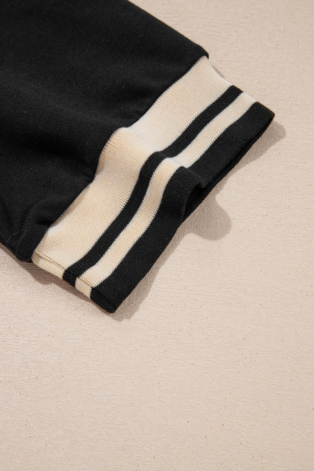 Stripe Trim Zipped Polo Collar Tee Dress