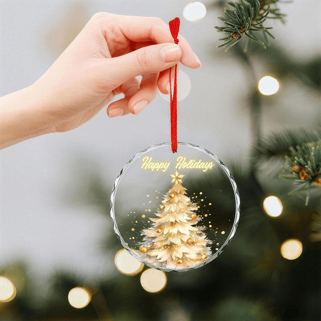 Gilded Gold Holiday Ornament Collection (Set of 4)