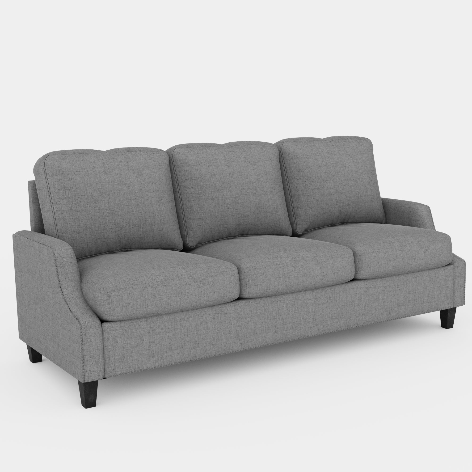 3 Piece Living Room Sofa Sets, Sectional Couch and Loveseat and Armchair Set, Modern 3 Seater Sofa + 2 Seater Couch+ Accent Chair Furniture Set for Apartment