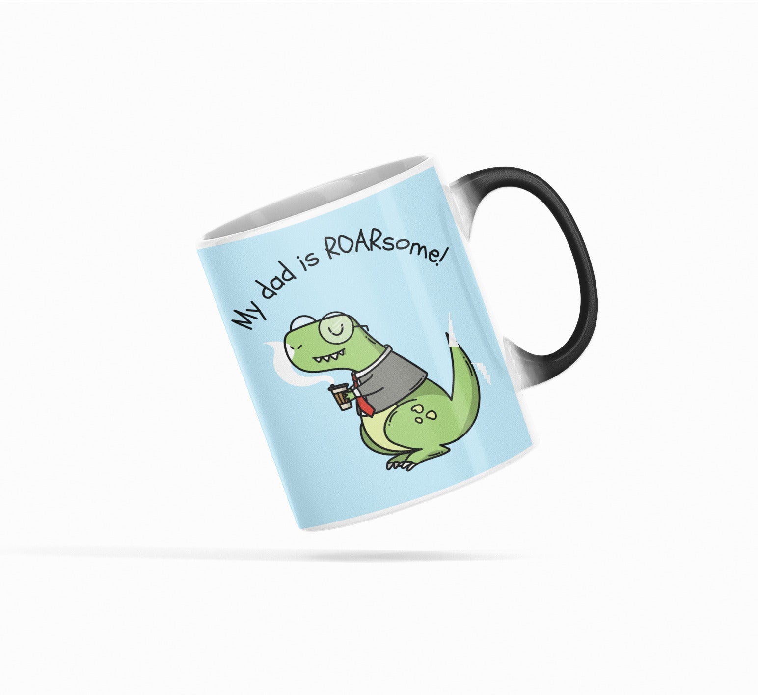My Dad is Roarsome Heat Sensitive Color Changing Mug