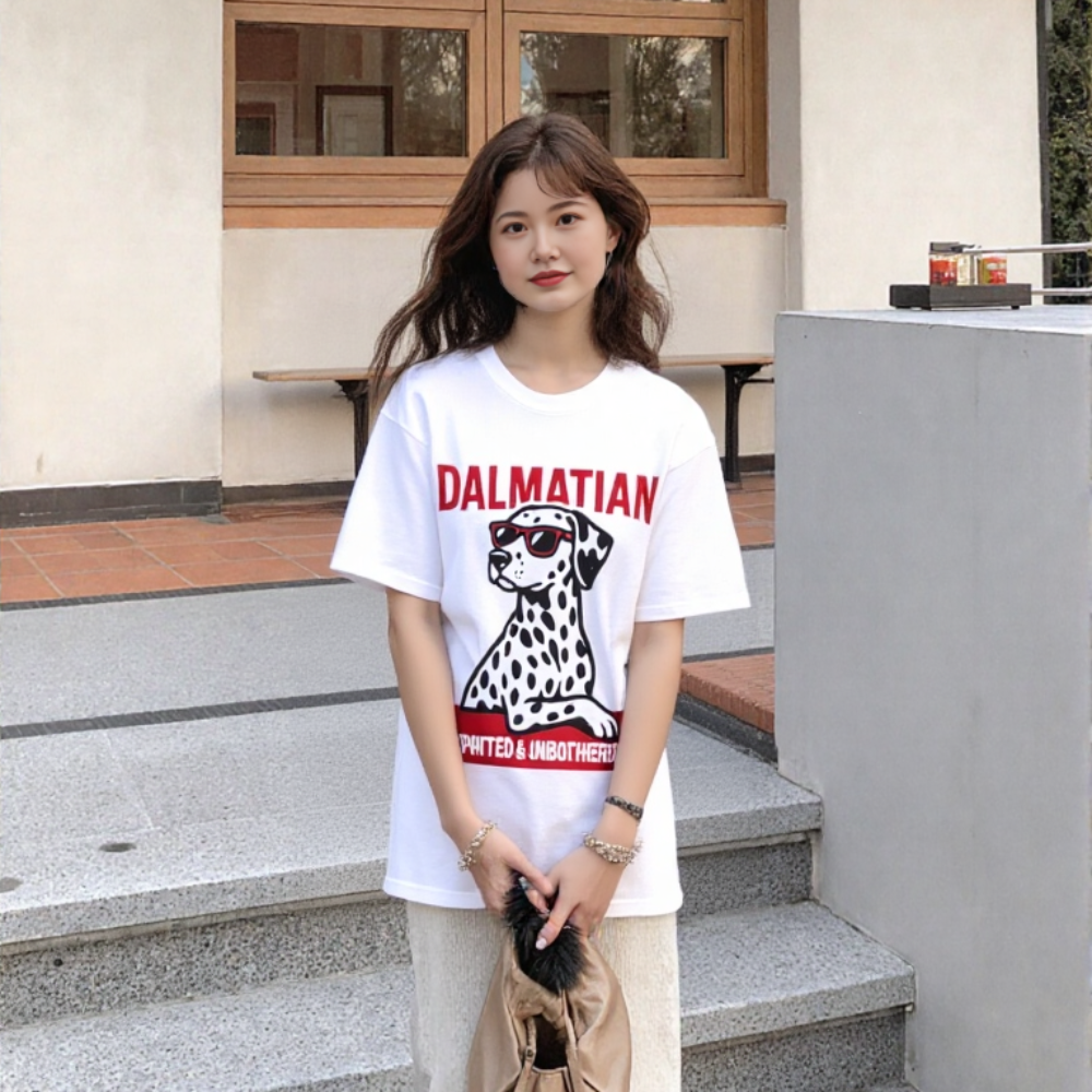 Dalmatian 'Spotted & Unbothered' T-Shirt