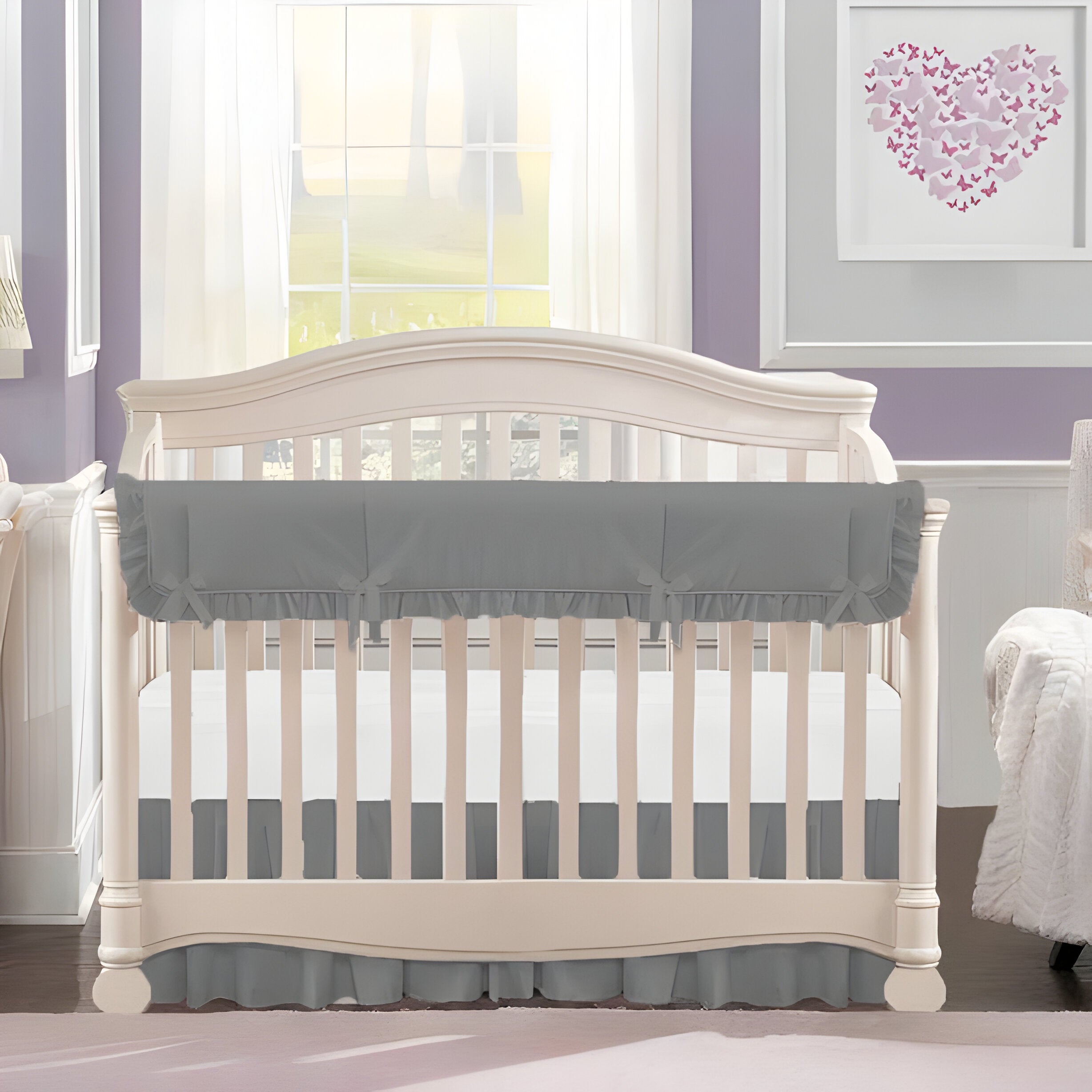 Cotton Knitted Crib Rail Cover