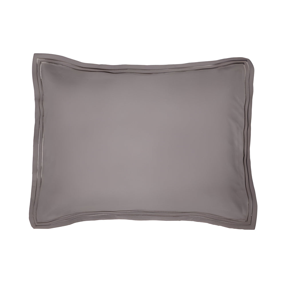 400TC Cotton Luxurious Double Embroidery Sateen Solid Duvet Cover Set