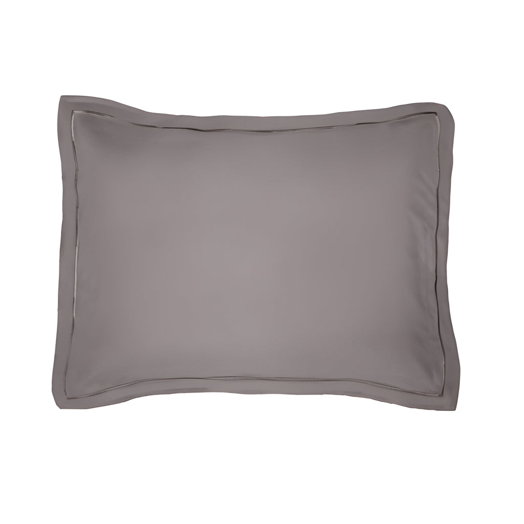 400TC Cotton Luxurious Single Embroidery Sateen Solid Duvet Cover Set