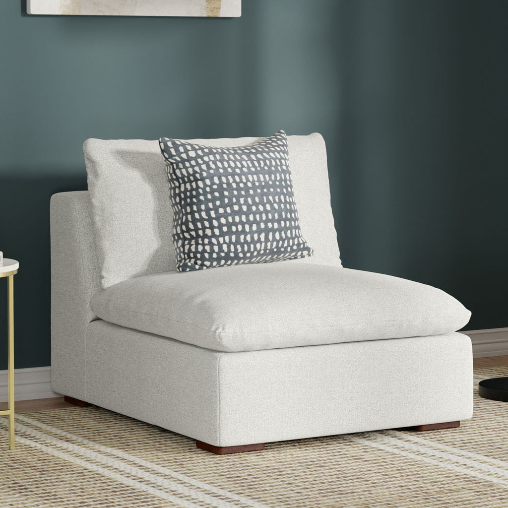 Jasmine - Center Sofa Module - Gray