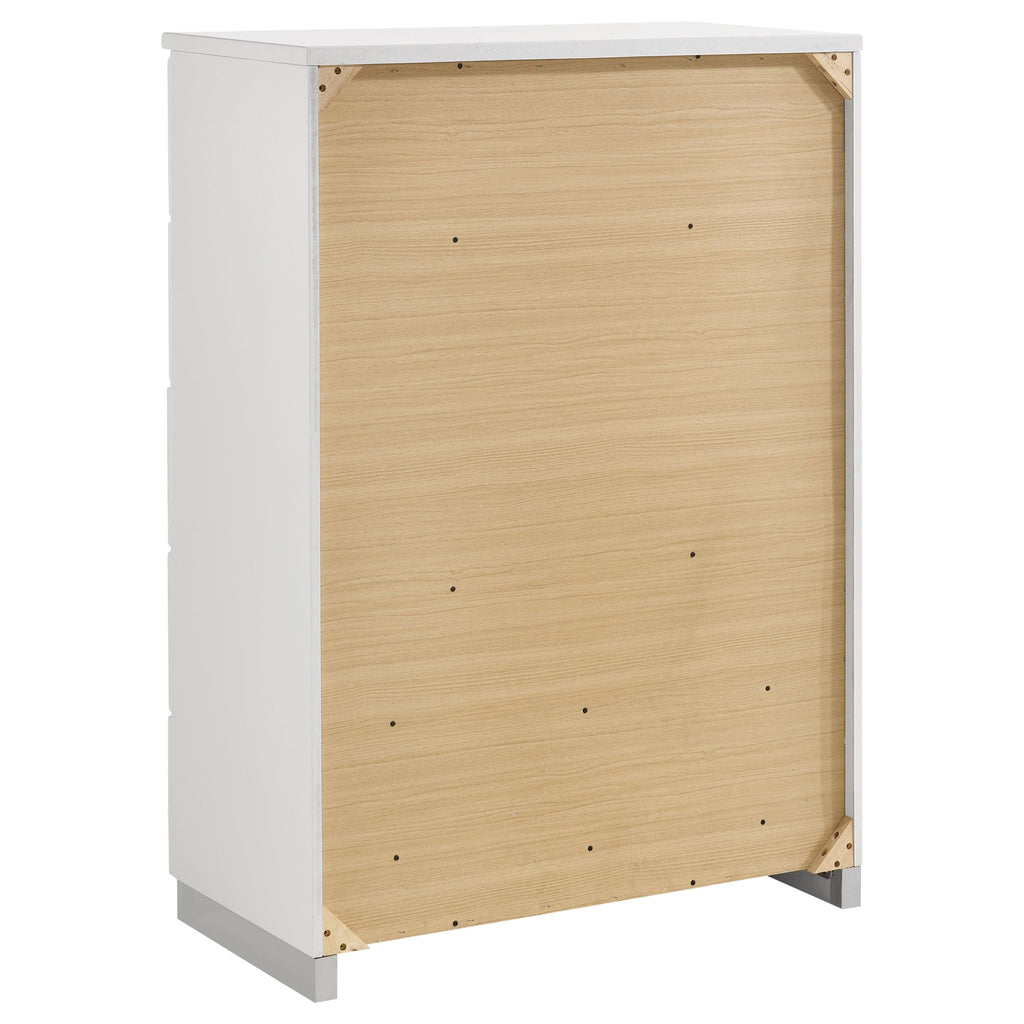 Fillmore White 5-piece Eastern King Bedroom Set