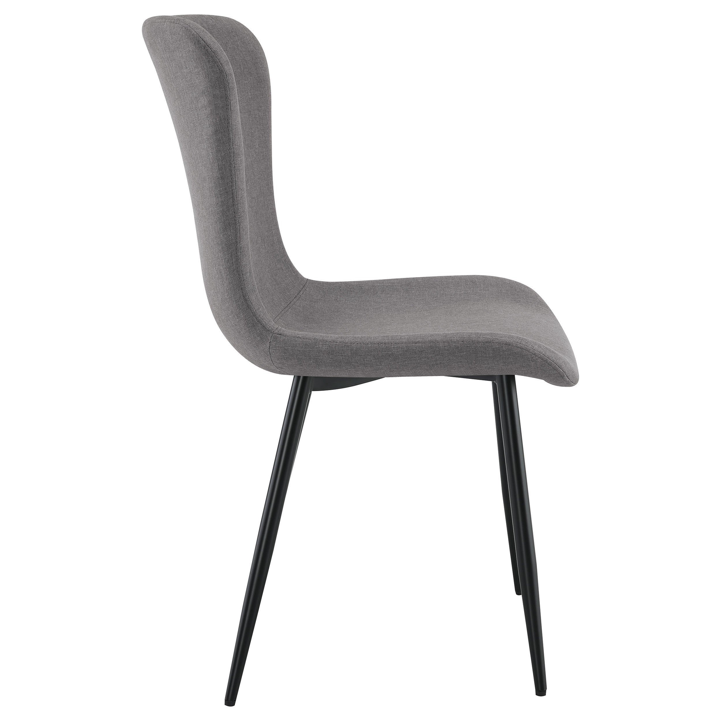 Grant Warm Grey Upholstered Dining Side Chair (Set of 2)
