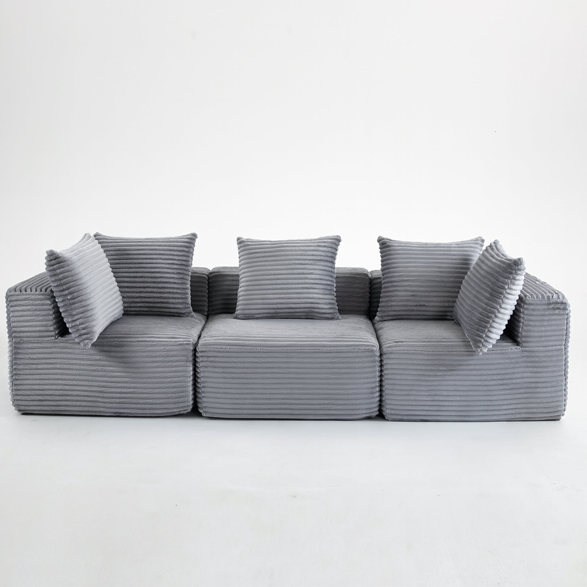 Compressed Sofa:Magic Cube Sofa-YKX-33001-Grey
