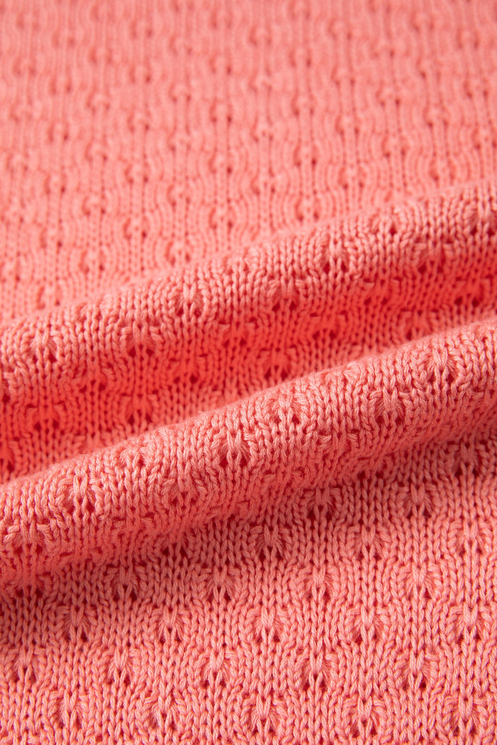Ribbed Knit Drop Shoulder Long Sleeve Sweater