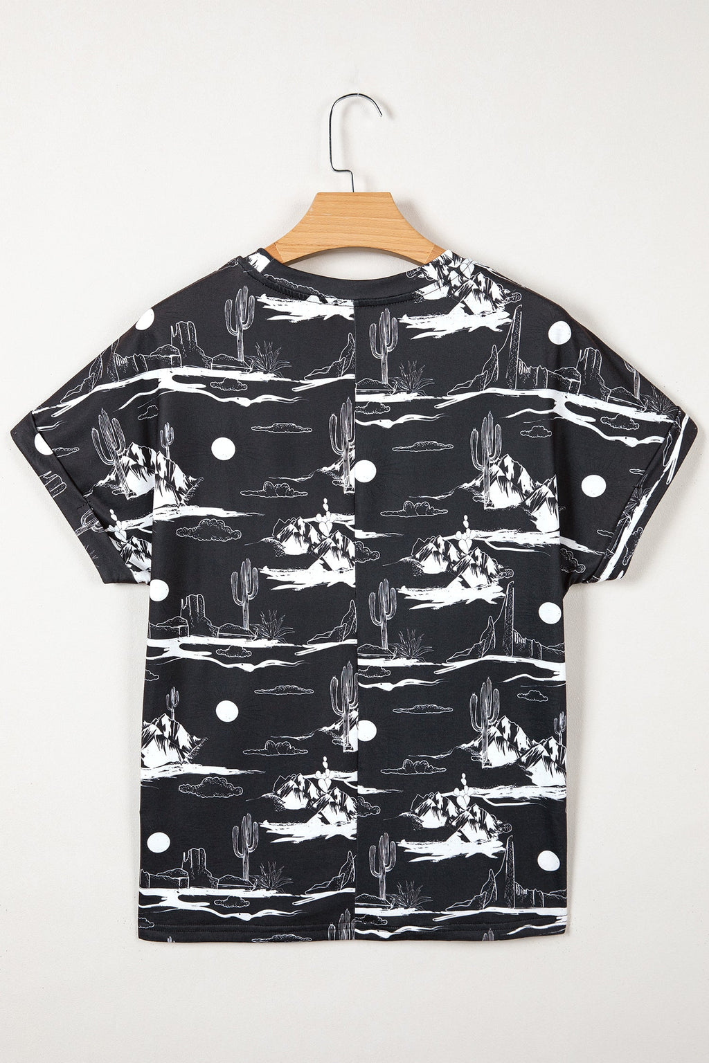 Western Desert Short Sleeve Knit Top