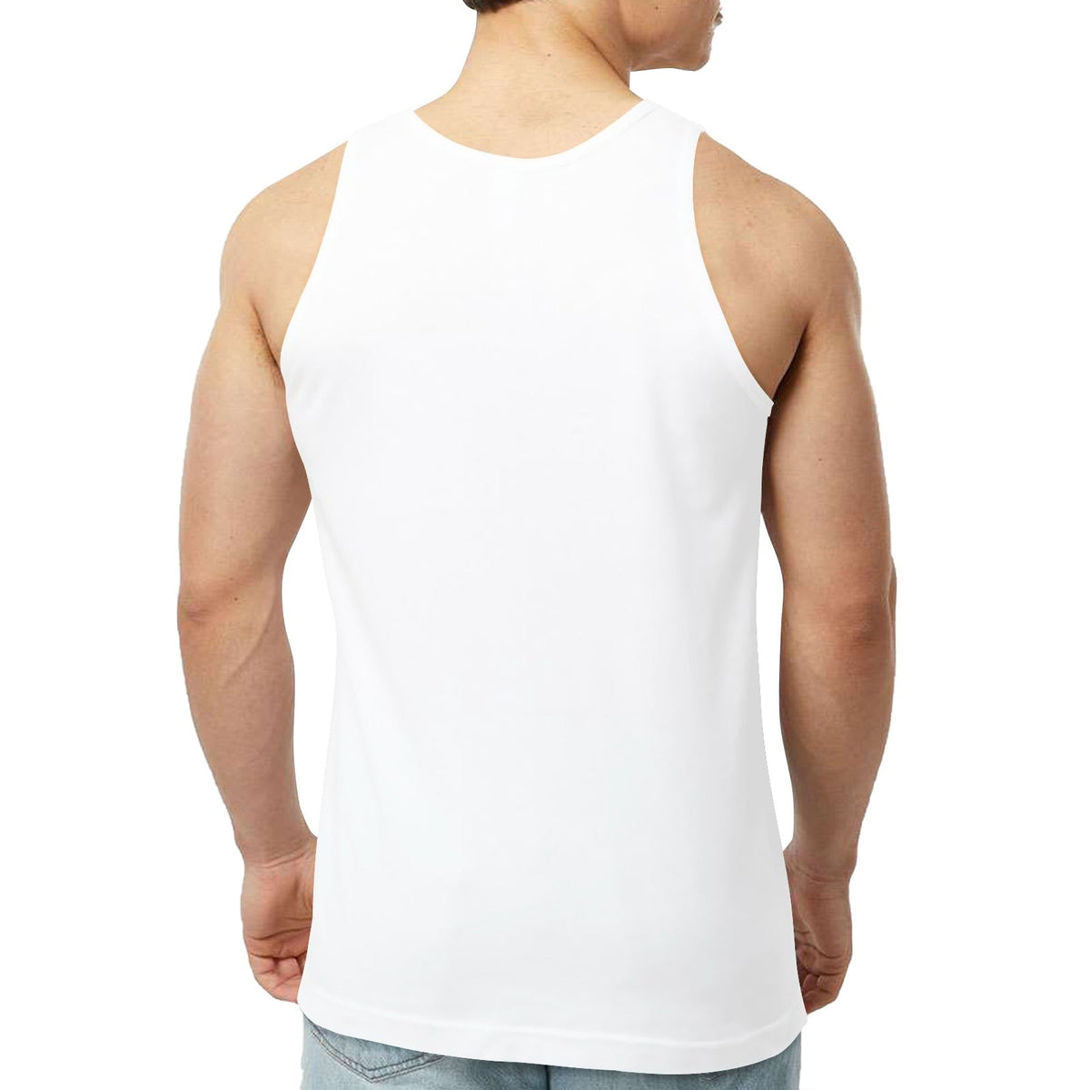 Happy Father's Day with Tools Men's Graphic Tank Top (Made in USA)