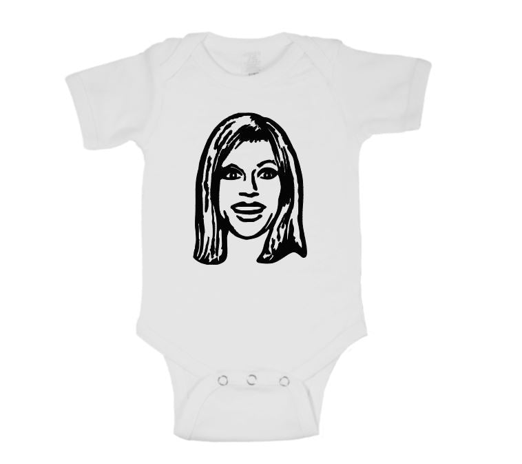 Dee Always Sunny in Philadelphia Childrens Bodysuit Newborn 24 Months Horror