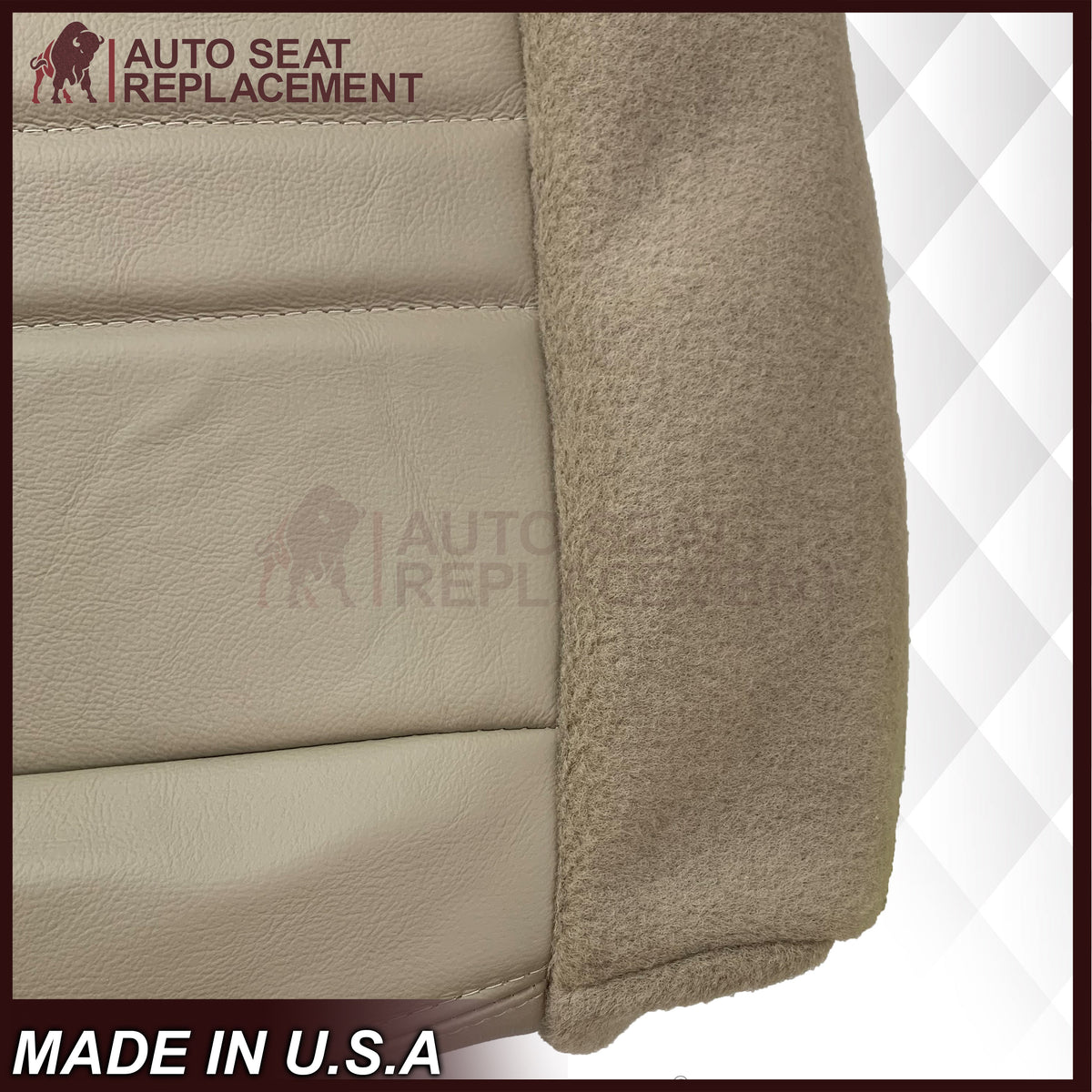 2000-2001 Ford Excursion XLT Seat Cover in Tan: Choose From Variation