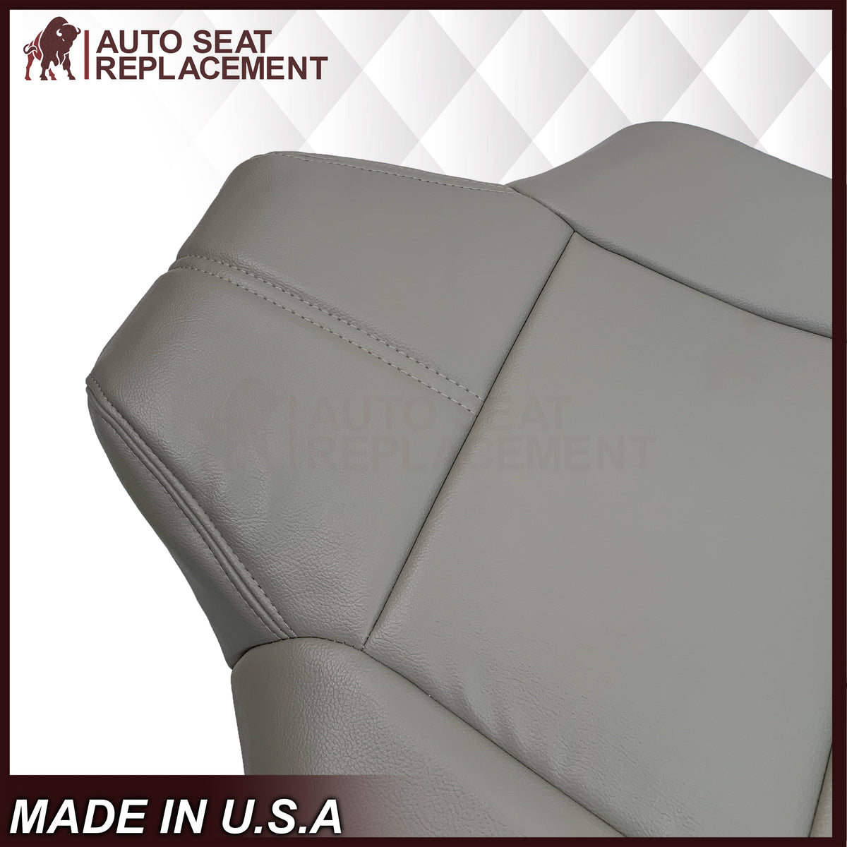 2008-2010 Ford F-250 F-350 F-450 F-550 Lariat Seat Cover in Medium Stone Gray: Choose From Variants