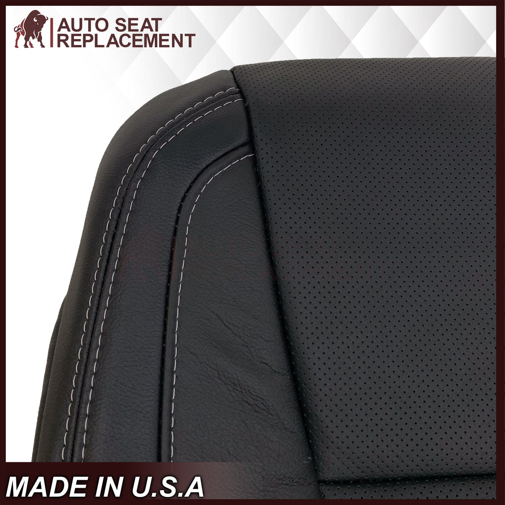 2017-2021 Ford F250 XLT Replacement Seat Covers In Charcoal Black