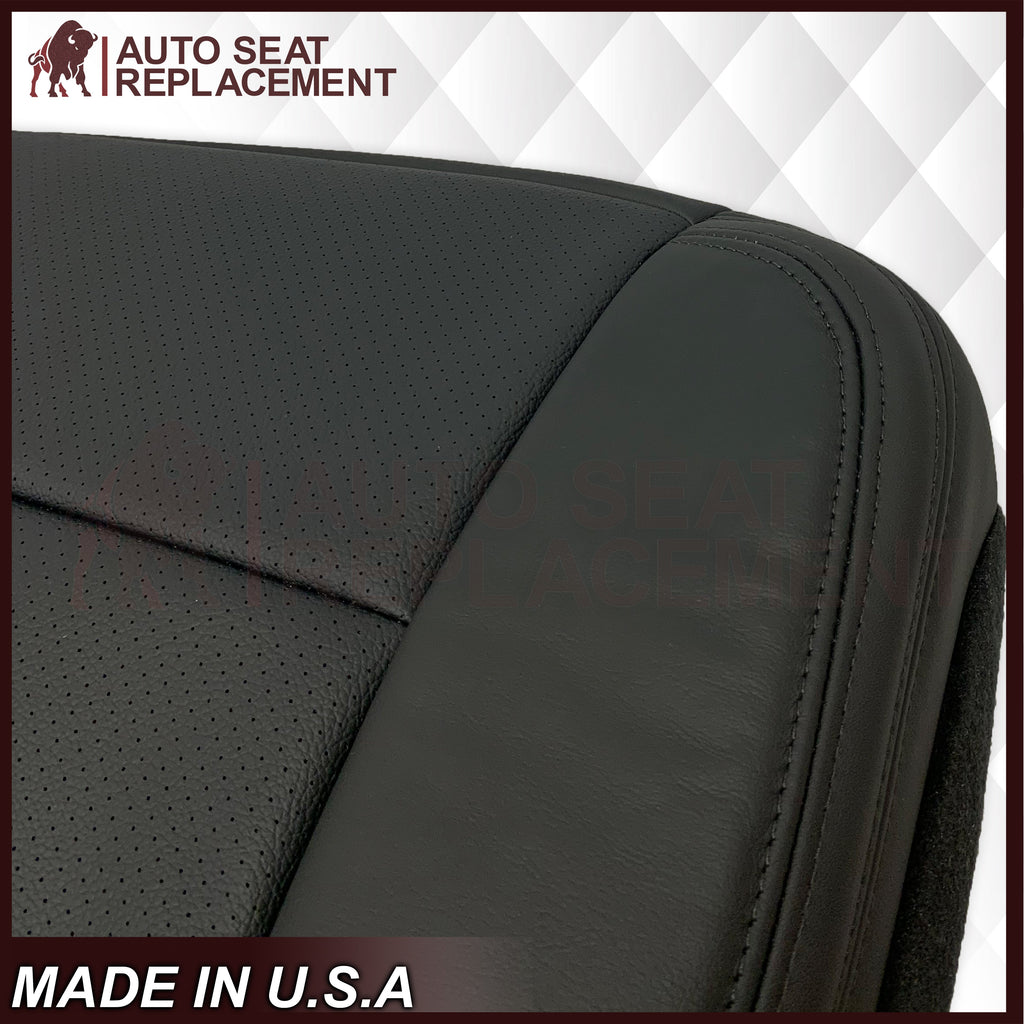 2009 - 2014 Ford F-150 PLATINUM EDITION Perforated Genuine Leather or Synthetic Leather Seat Covers