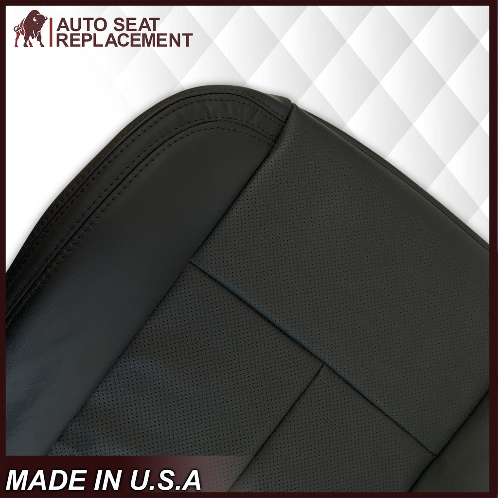 2009 - 2014 Ford F-150 PLATINUM EDITION Perforated Genuine Leather or Synthetic Leather Seat Covers