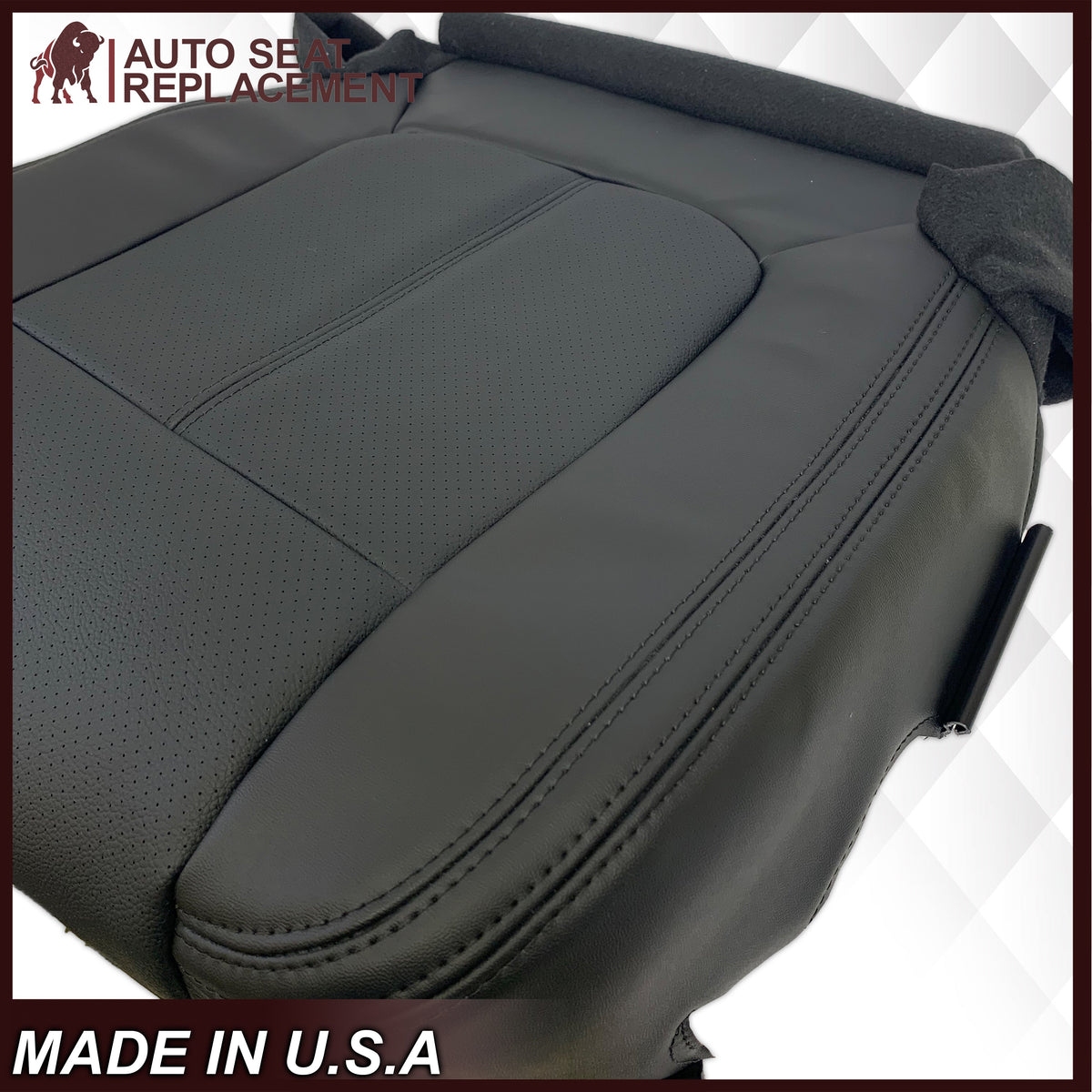 2013-2016 Ford F-250 F-350 F-450 F-550 Platinum Edition Replacement Seat Cover In Black: Choose From Variants