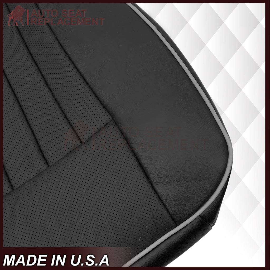 2003 - 2006 Lincoln Navigator Replacement Seat Covers in Black: Choose Genuine Leather or Vinyl