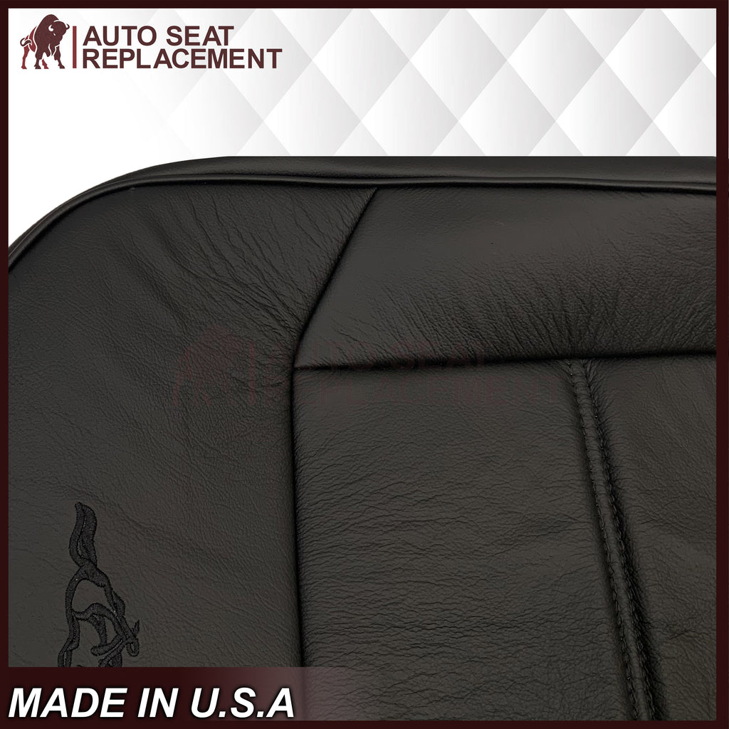 1999-2004 Ford Mustang V6 Replacement Seat Cover in Ebony Black: Choose From Variation