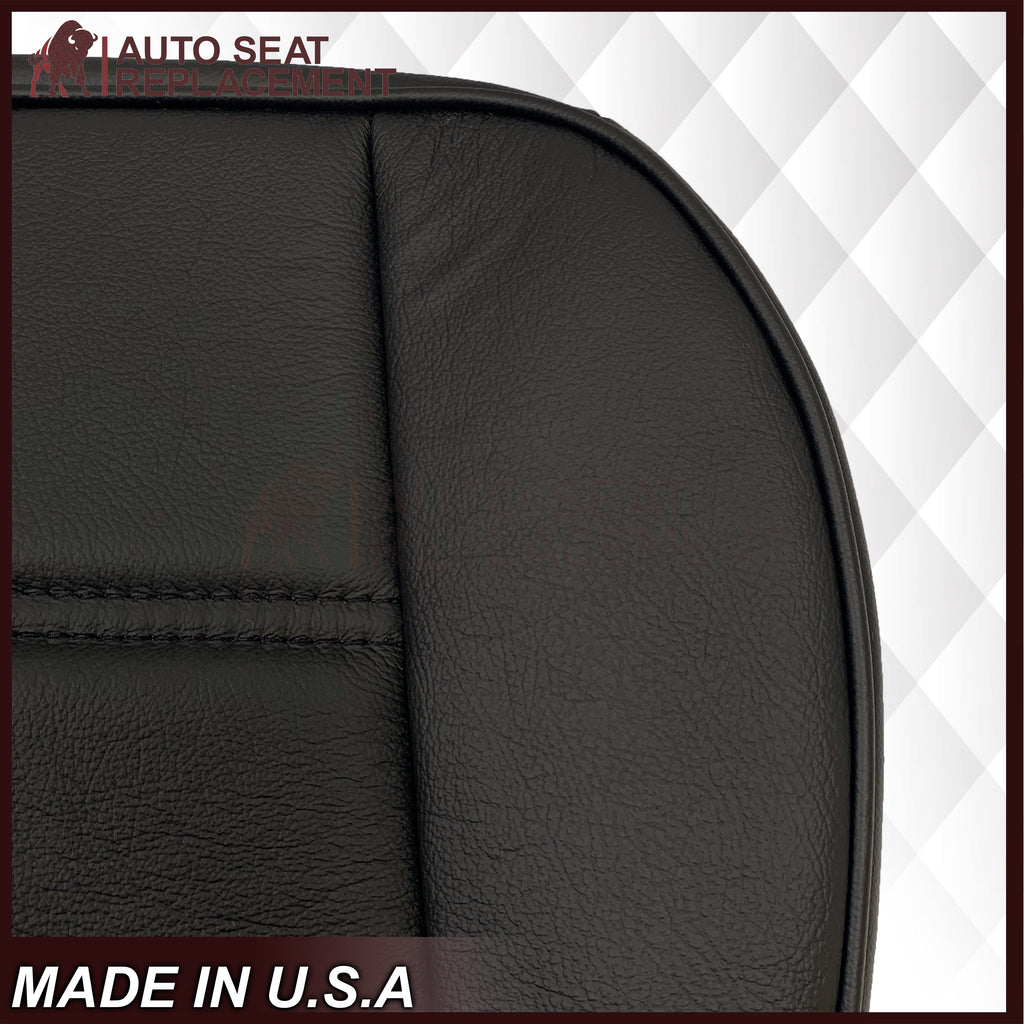 1999-2004 Ford Mustang V6 Replacement Seat Cover in Ebony Black: Choose From Variation