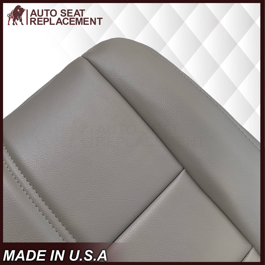 2008-2010 Ford F-250 F-350 F-450 F-550 Lariat Seat Cover in Medium Stone Gray: Choose From Variants